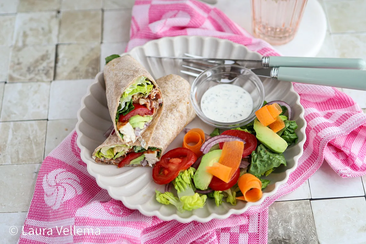 BLT Chicken Wrap