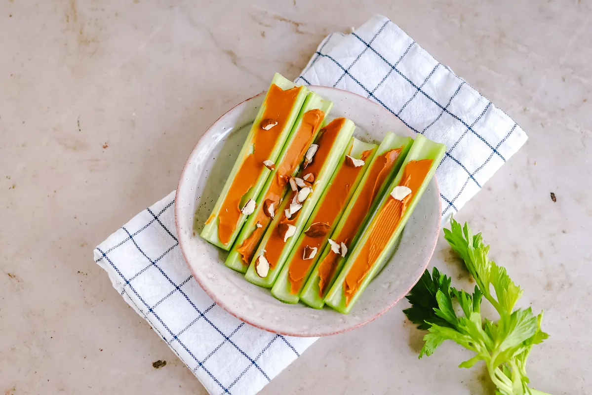 Celery Sticks with Peanut Butter