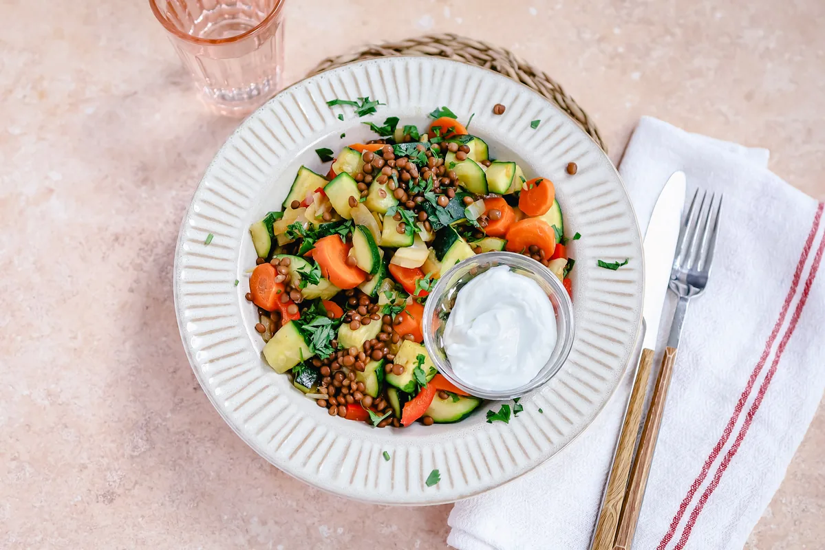 Curry with Lentils & Veggies