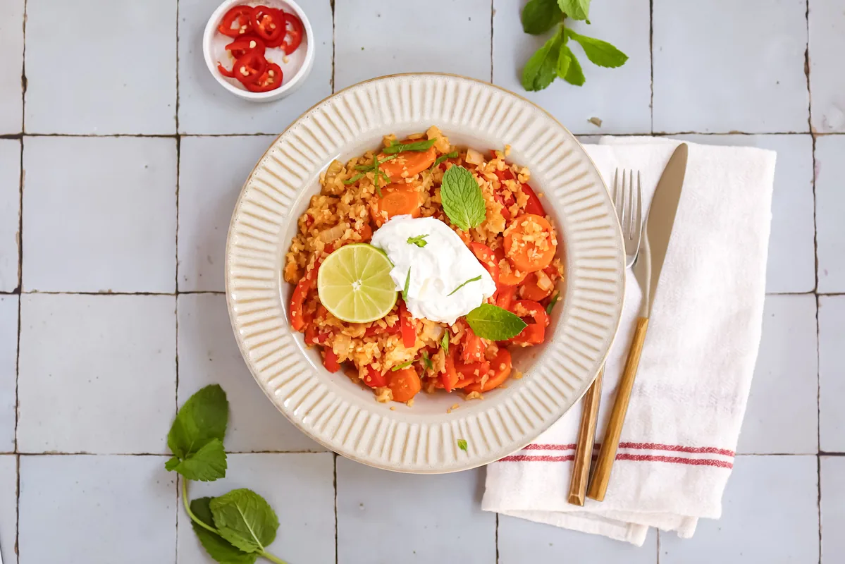 Rice and Veggie Dish