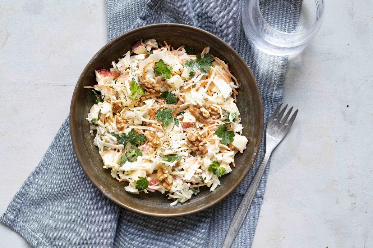 Salad with Cabbage & Raisins