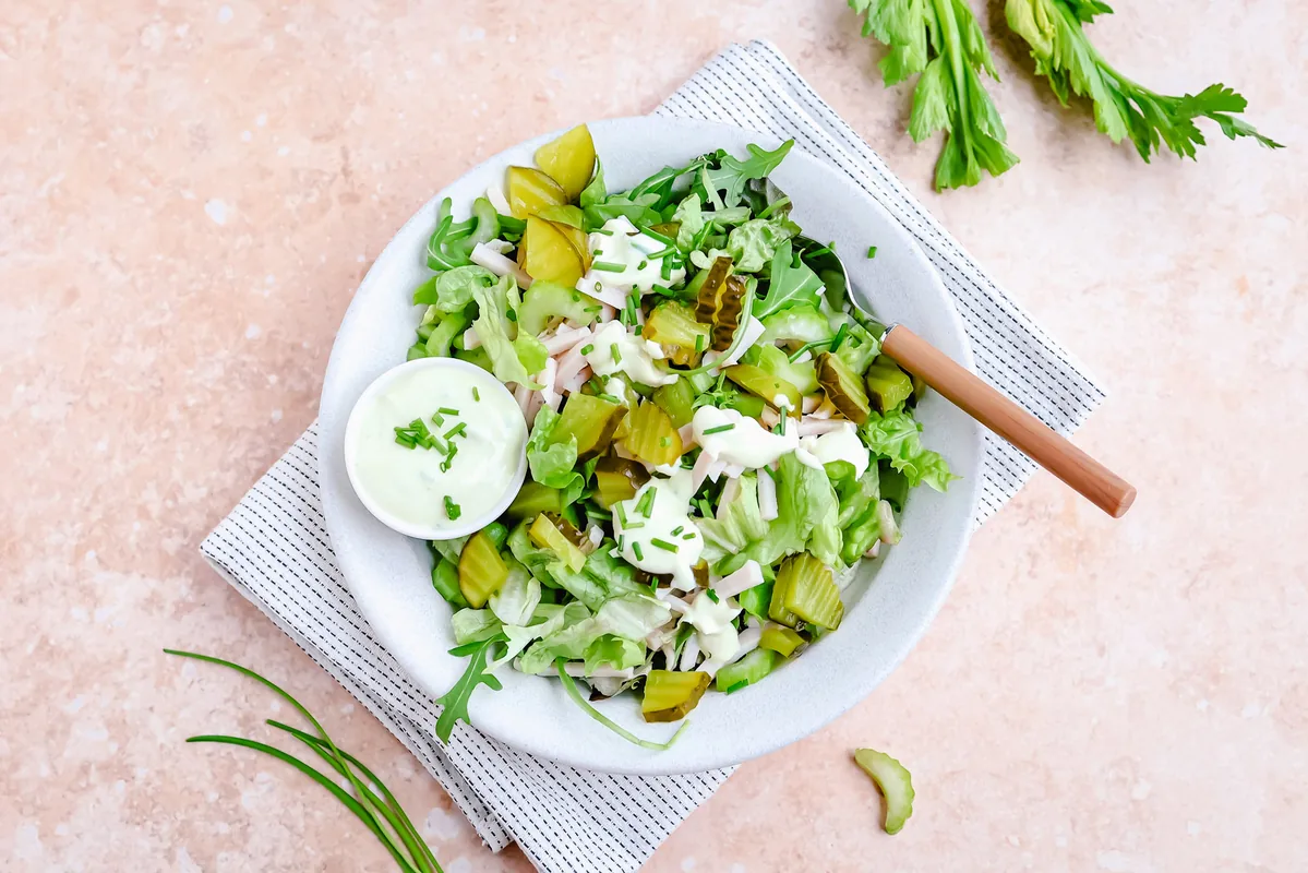 Salad with Ham & Celery