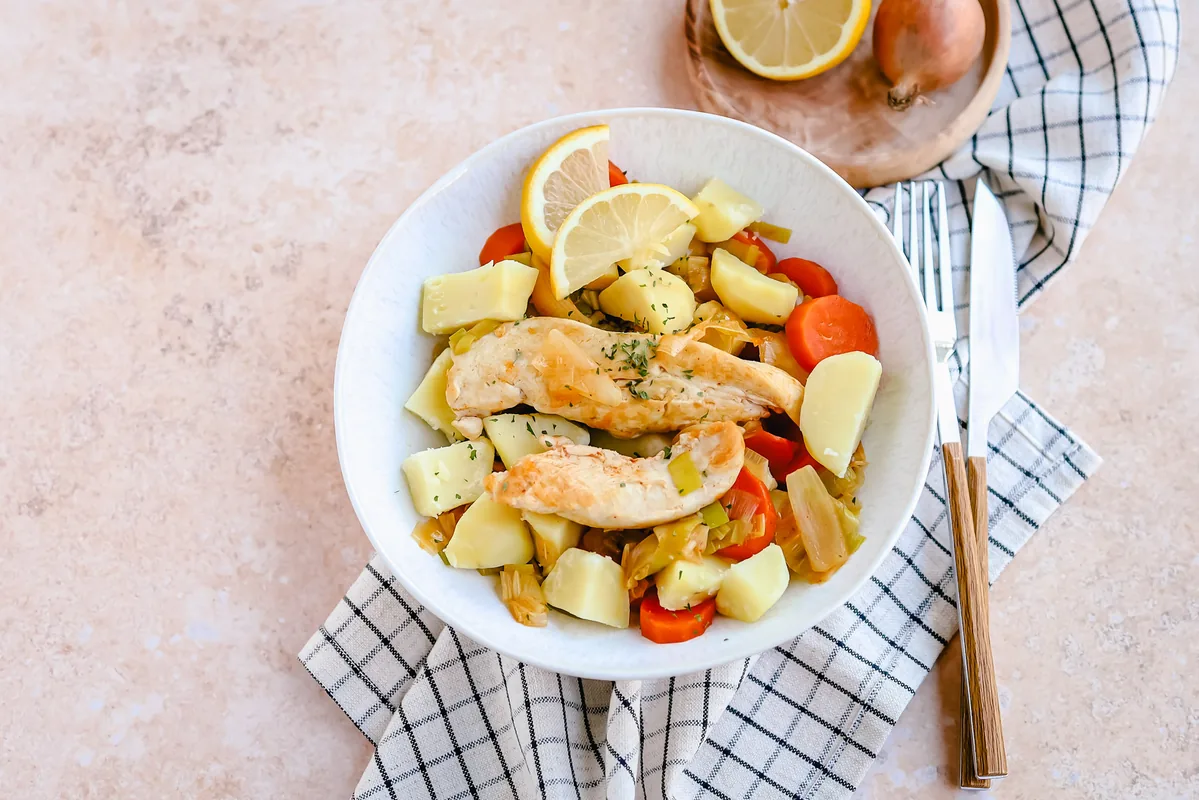 Simple Chicken & Vegetable Dinner