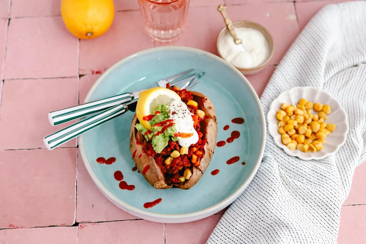 Stuffed Sweet Potato