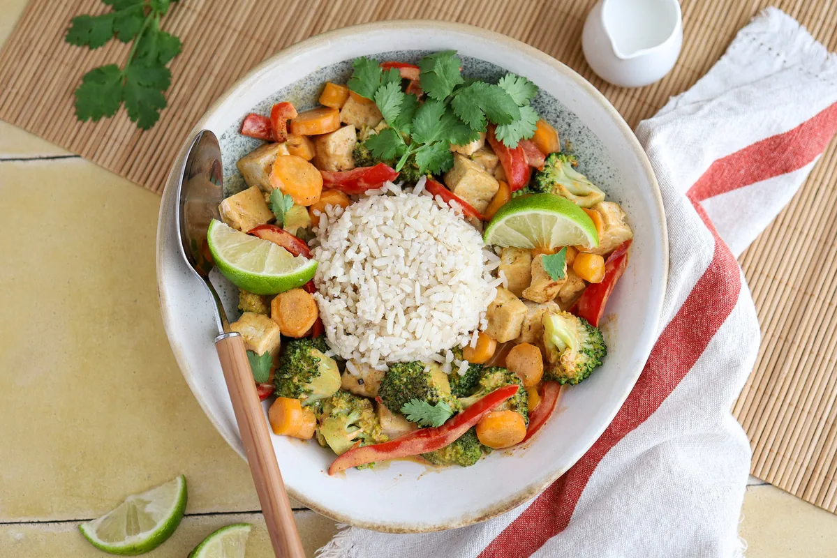Thai Coconut Curry with Tofu